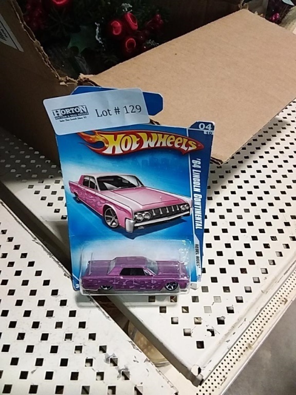Hot Wheels, '64 Lincoln Continental, unopened
