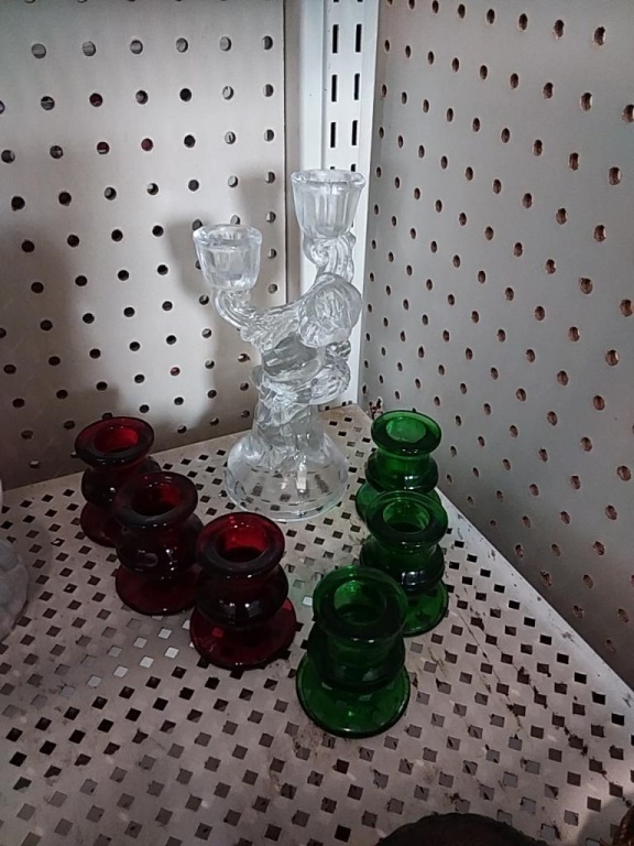 Christmas Candle Holders