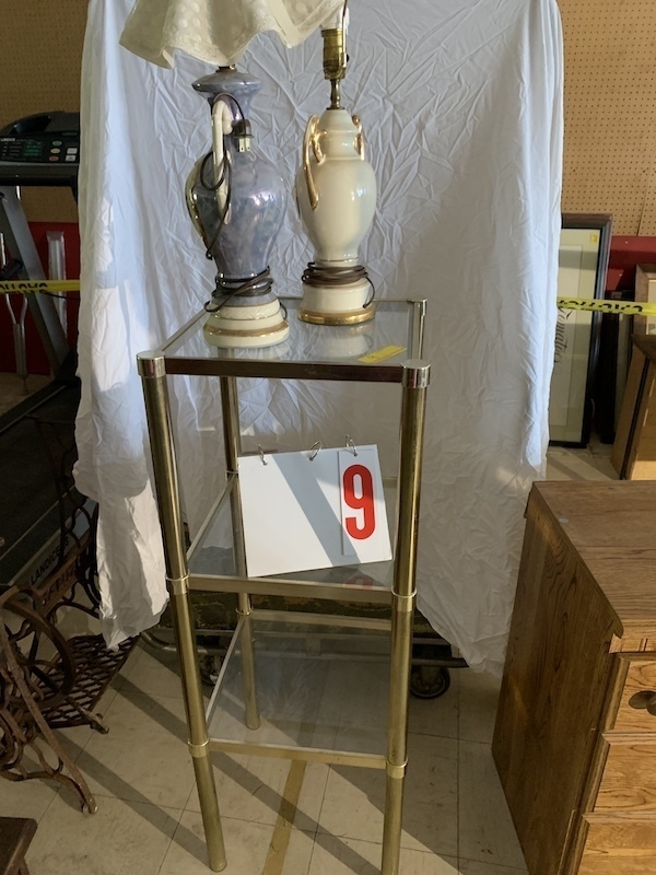 Shelves and Lamps
