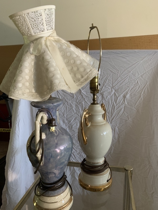 Shelves and Lamps