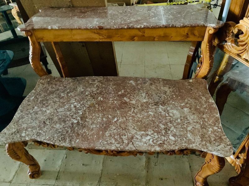 Console Table & coffee table