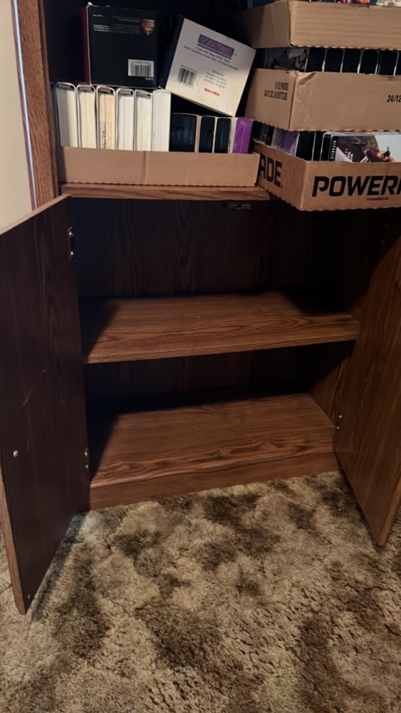 Saucer Style Bookcases No Contents