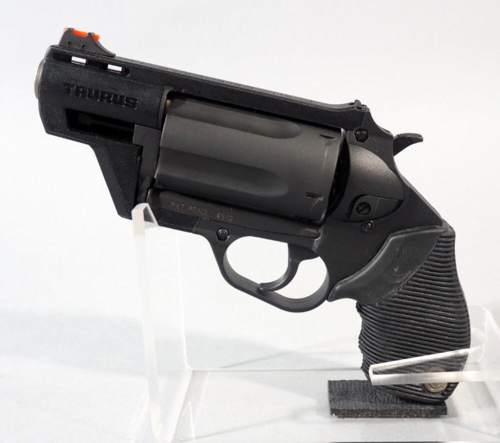 Taurus Int'l Judge Public Defender Poly .45 LC / .410 ga 5-Shot Revolver SN# KP214247, In Holster