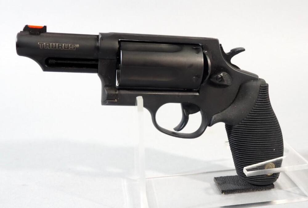 Taurus Night Court Judge .45LC / .410 5-Shot Revolver SN# DN124303, In Redhead Soft Holster
