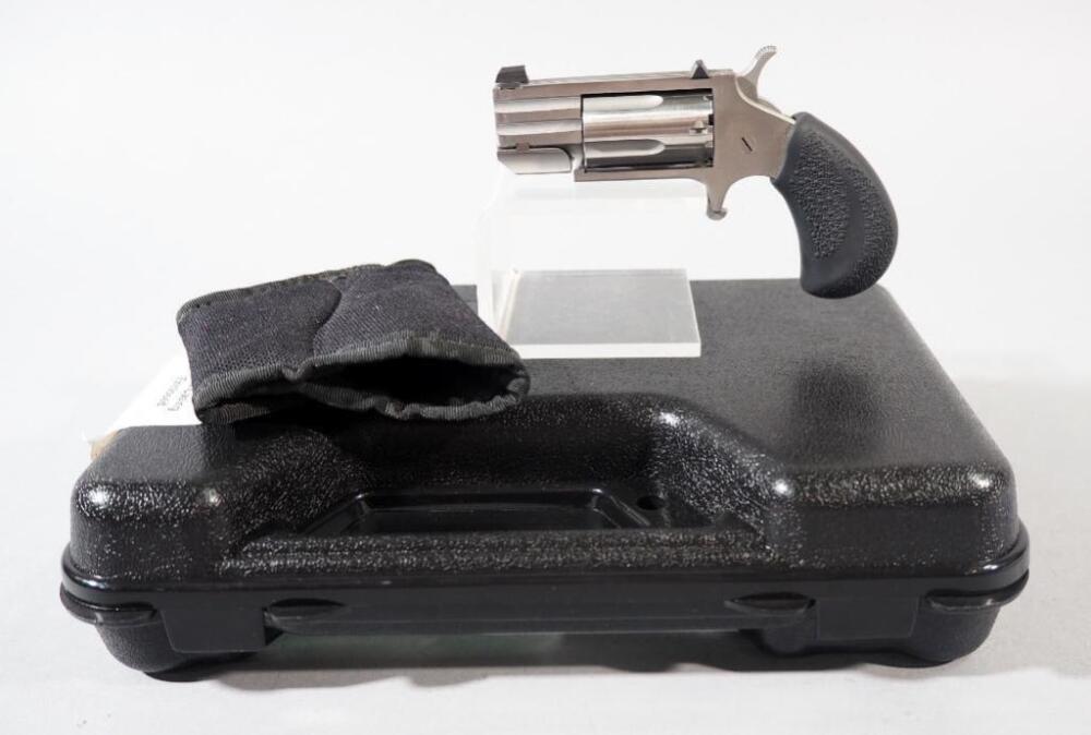 North American Arms PUG-T .22 Magnum 5-Shot Revolver SN# PG6665, With Holster, In Hard Case