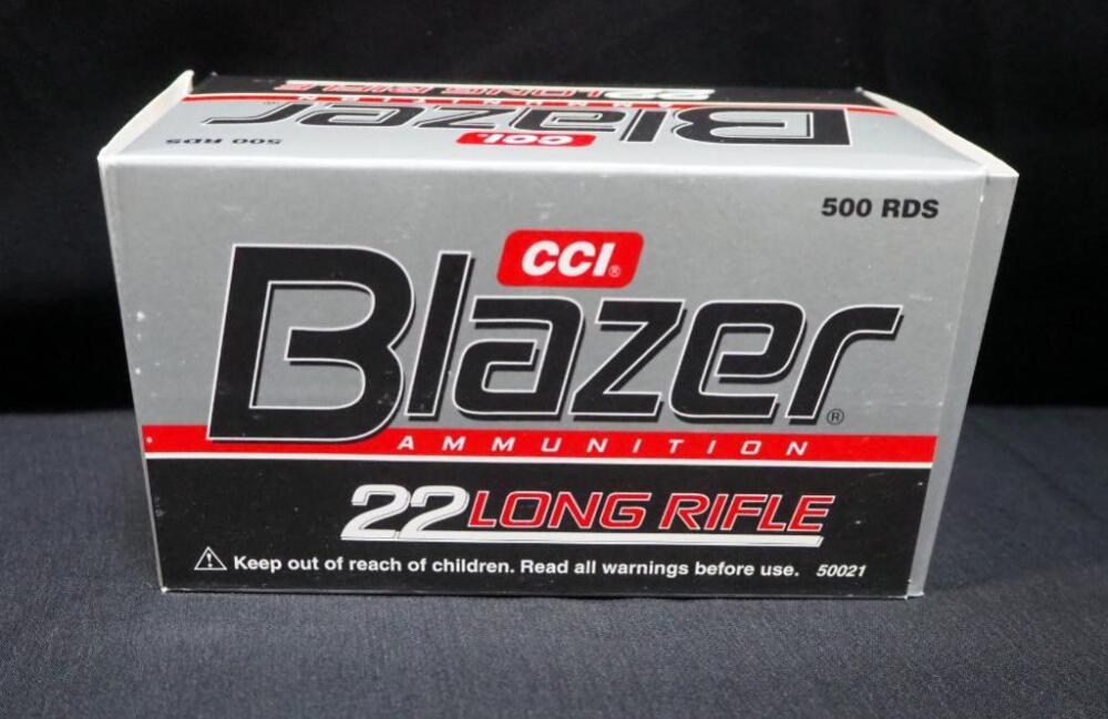 CCI Blazer .22 LR Ammo, Approx 500 Rds, Local Pickup Only