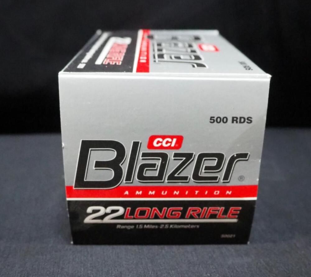 CCI Blazer .22 LR Ammo, Approx 500 Rds, Local Pickup Only