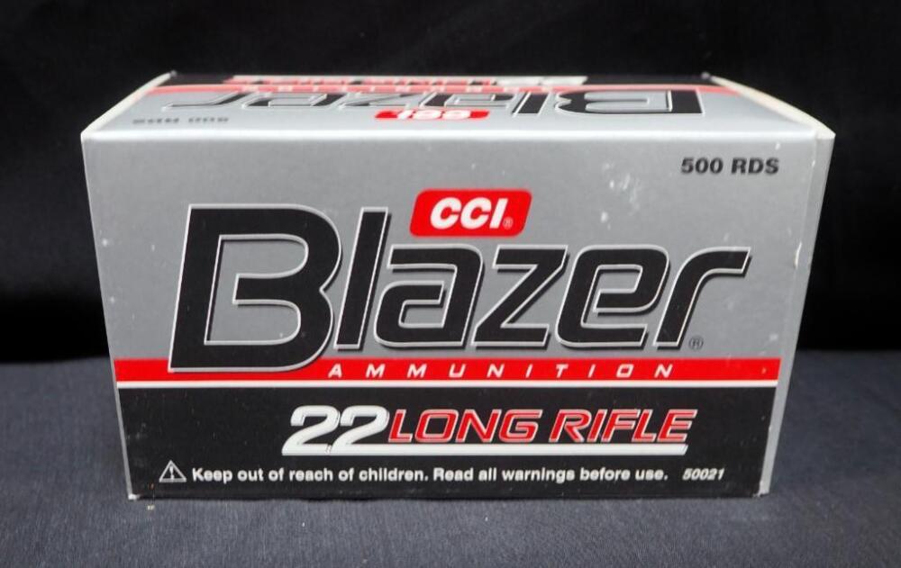 CCI Blazer .22 LR Ammo, Approx 500 Rds, Local Pickup Only