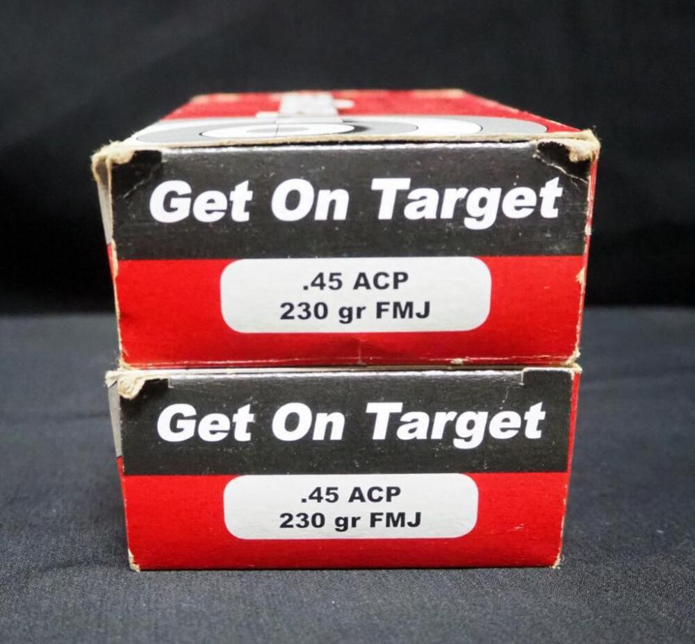 .45 ACP Ammo, Approx 100 Rds, Local Pickup Only