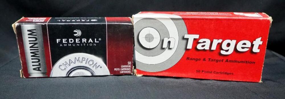 .45 ACP Ammo, Includes Federal, Approx 100 Rds, Local Pickup Only