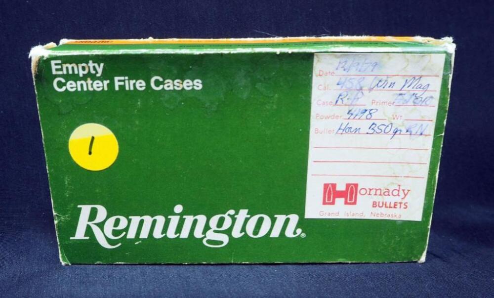 Remington 458 WIN MAG Ammo, Approx 19 Rds, Local Pickup Only