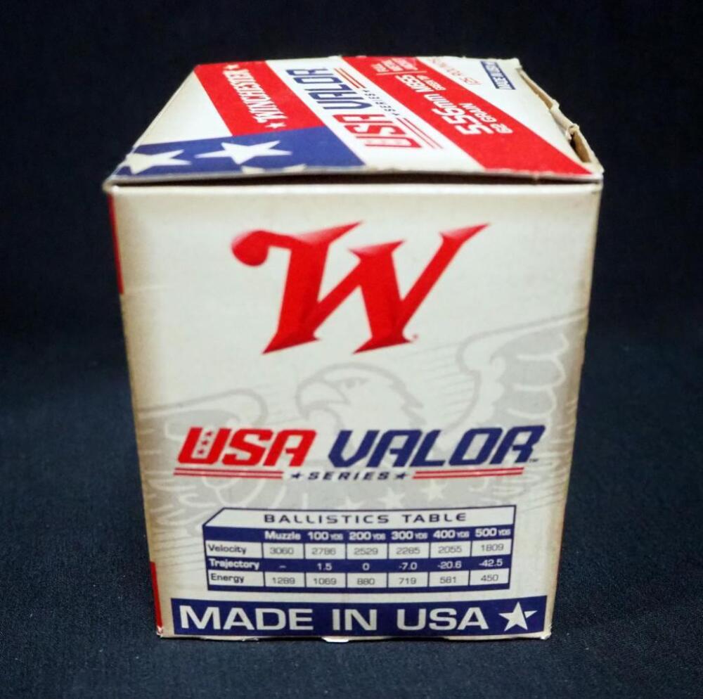 Winchester USA Valor 5.56mm Ammo, Approx 125 Rds, Local Pickup Only