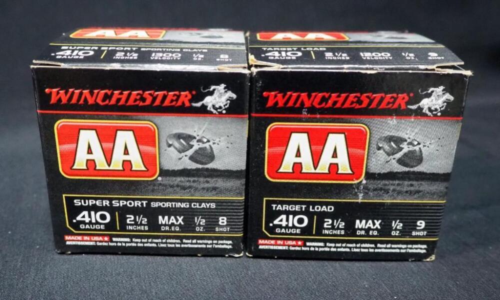 Winchester AA .410 ga Ammo, Approx 43 Rds, Local Pickup Only