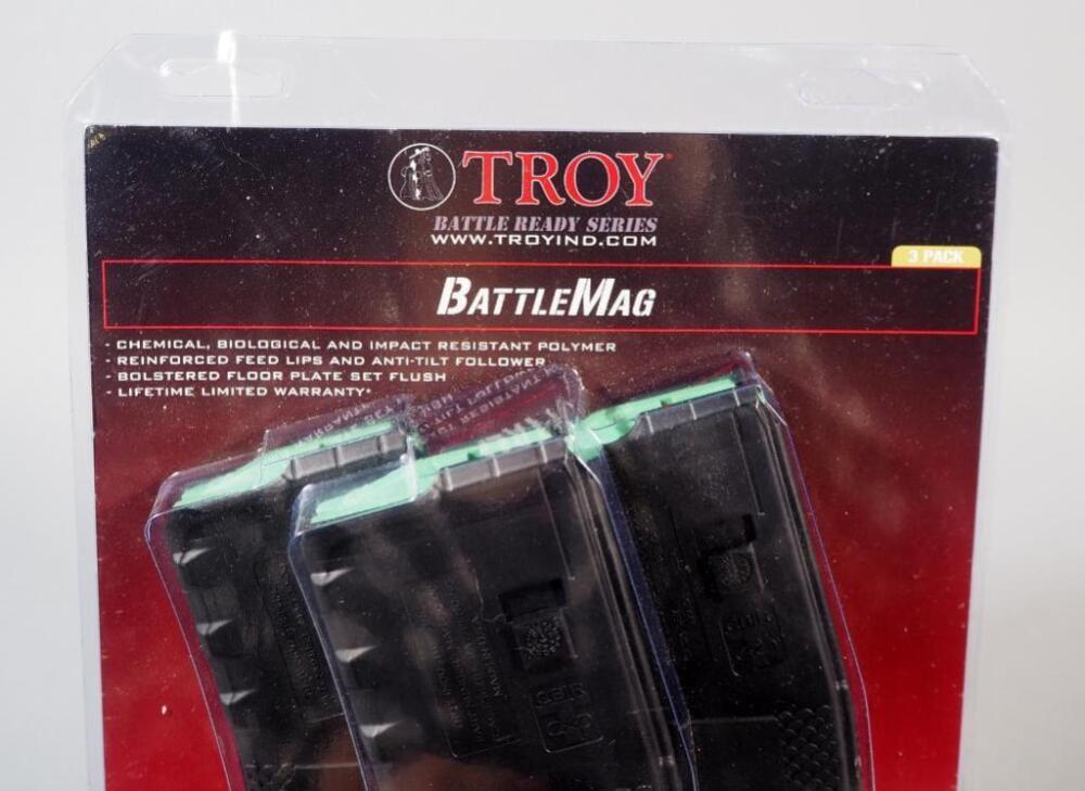 Troy Battlemag AR-15 30-Rd Mags, 3-Pack