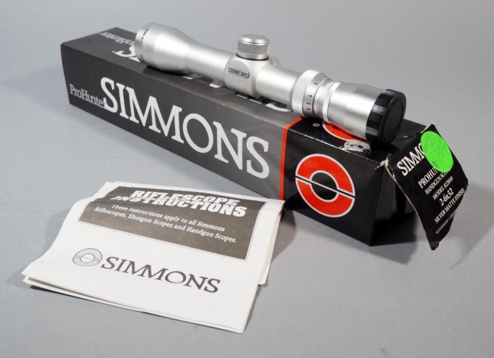 Simmons ProHunter 2-6x32 Scope