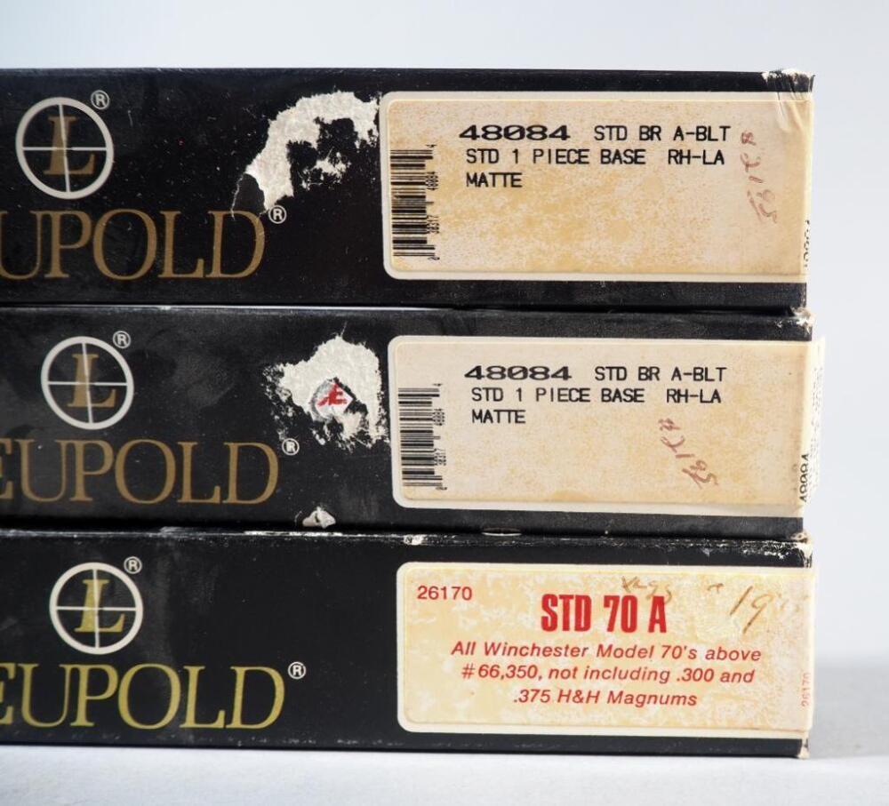 Leupold Scope Mounts, Includes STD 70 A And STD BR A-Bolt (2)