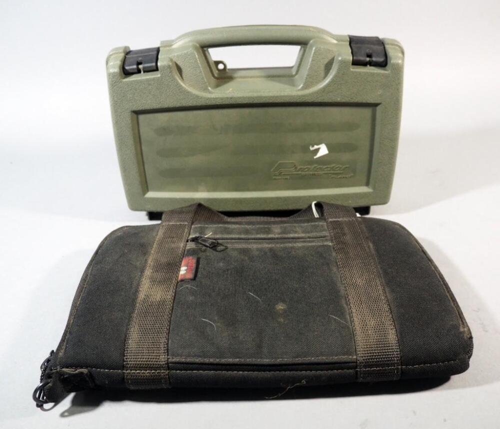 Plano Protector Hard Case Model 1403 With Foam Lining And Shooting Systems Soft Case