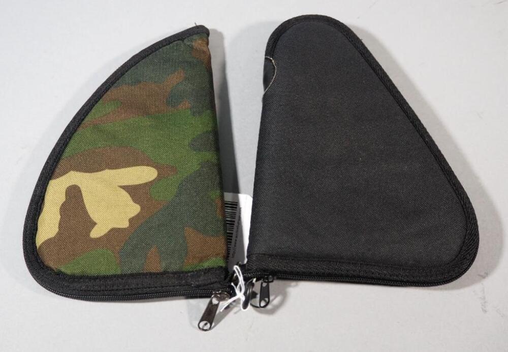Padded Soft Handgun Cases, Qty 2