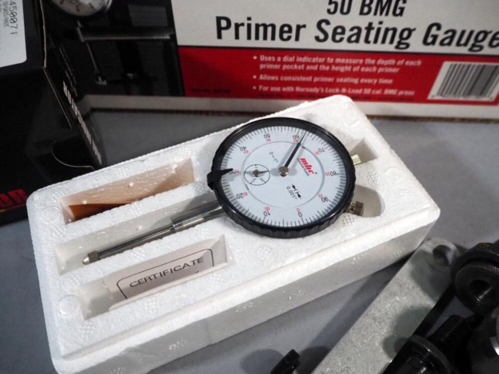 50 BMG Primer Seating Gauge