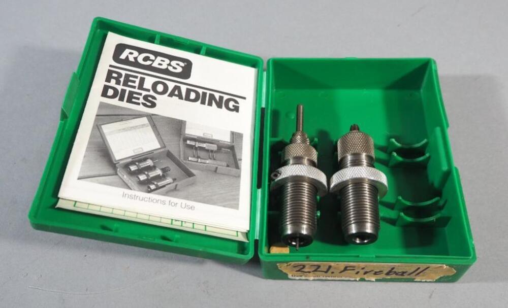 RCBS .221 REM 2-Die Set