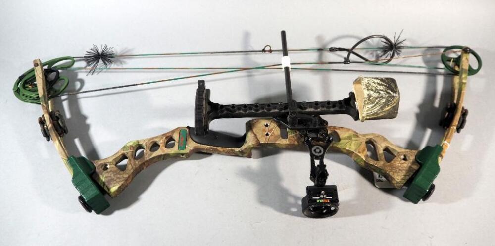 Bear Element Compound Bow With Quiver, 70# Draw, 29" Draw