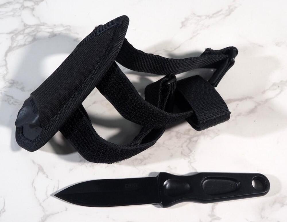 CRKT AG Russell Sting Knife, 3.25" Blade, With Sheath And Leg Straps