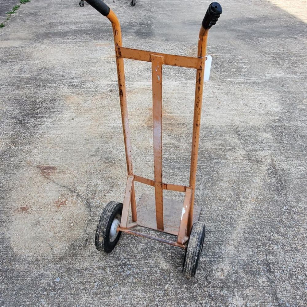 YELLOW 2 WHEEL DOLLY (POLE BARN) image