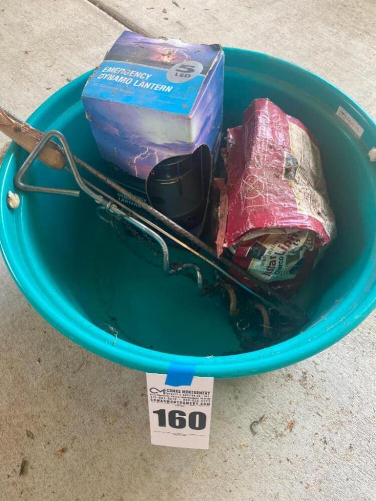Misc Items- Plastic Tub, Skewer, Lantern, Etc.
