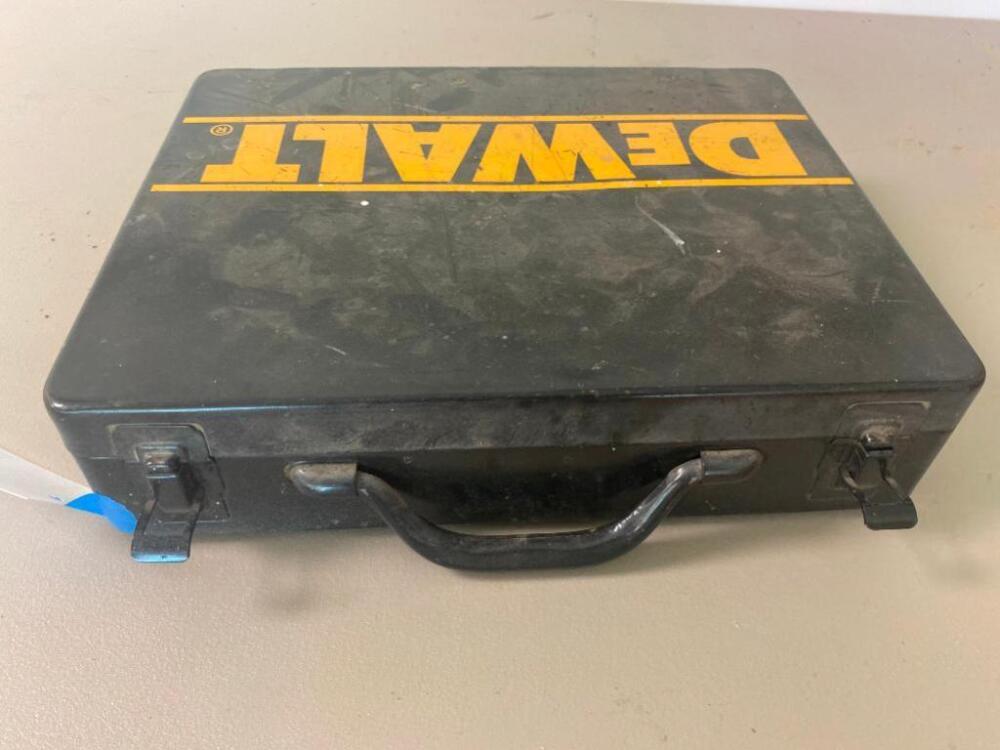 DeWalt Metal Case with Variety of Drill Bits