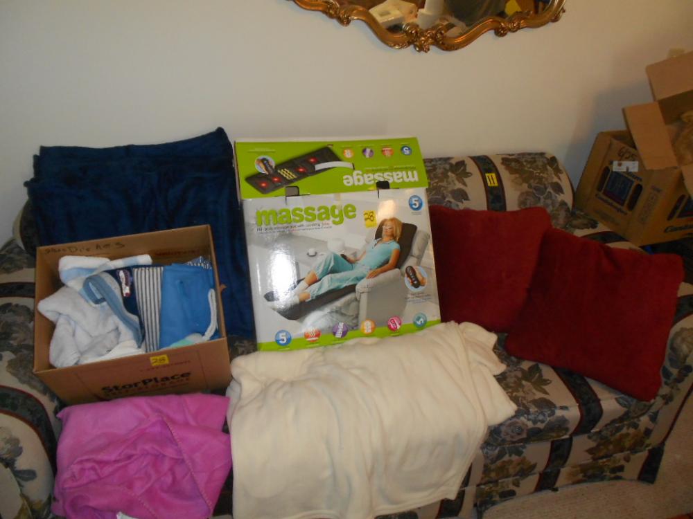 Pillows, Blankets, Linens, Body Massager Mat