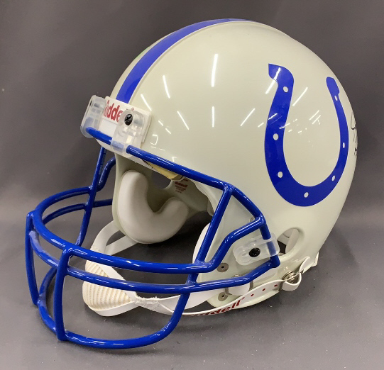 Signed Colts Helmet