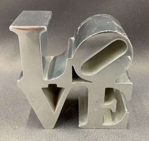 Love Paperweight 3"