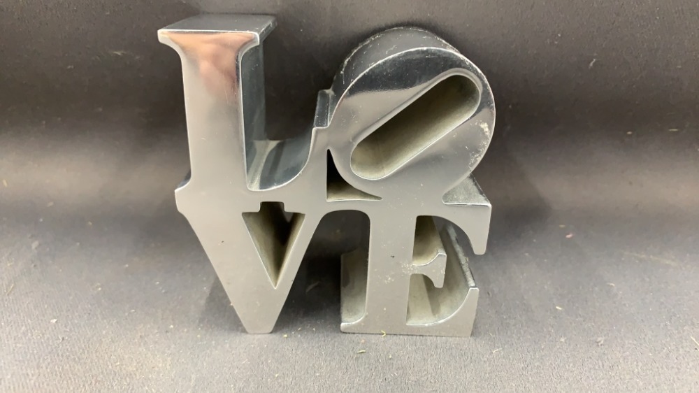 Love Paperweight 3"