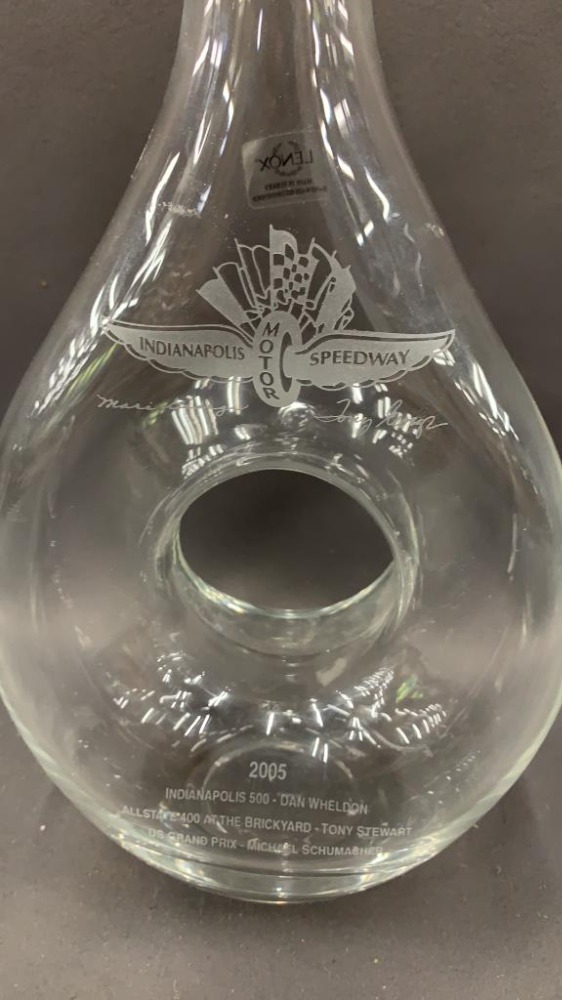 Lenox Indy 500 Decanter 14.5"
