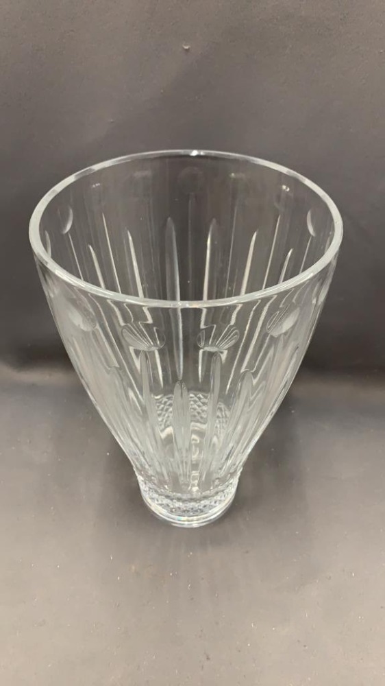 Bombay Crystal Vase 10"