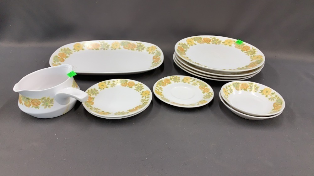 11 Pcs Of Noritake Progression " Sunny Side "