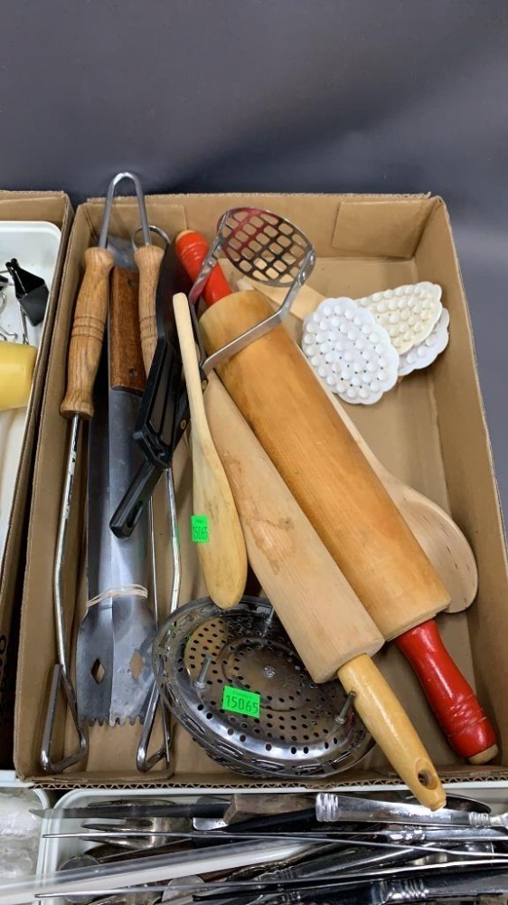Kitchen Utensils, Flatware, Rolling Pins