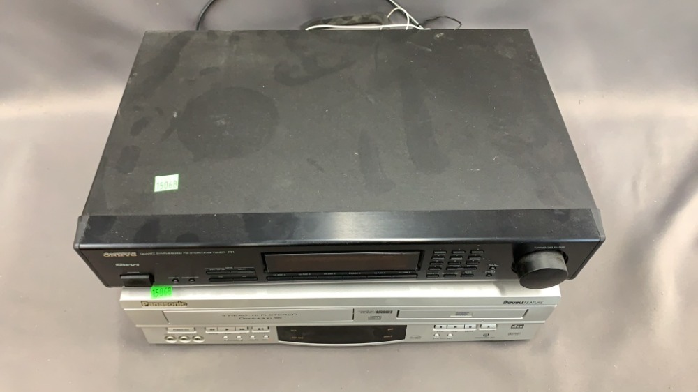 Onkyo Tuner, Panasonic Vhs Dvd Combo Player