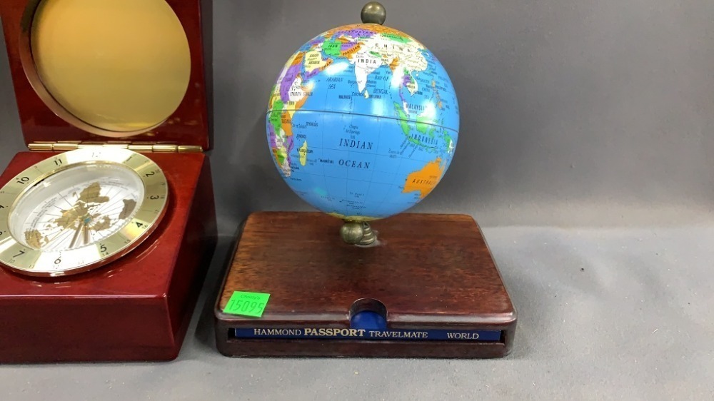 Globe Passport Travel Mate 7" And Compass
