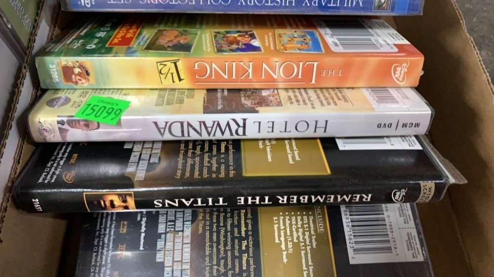 Assorted Cds And Dvds