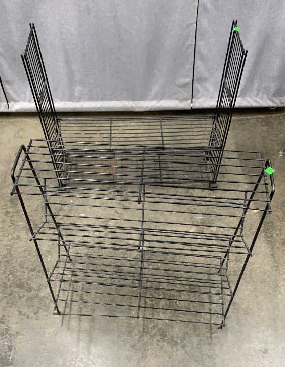 2 Metal Racks 32 X 31