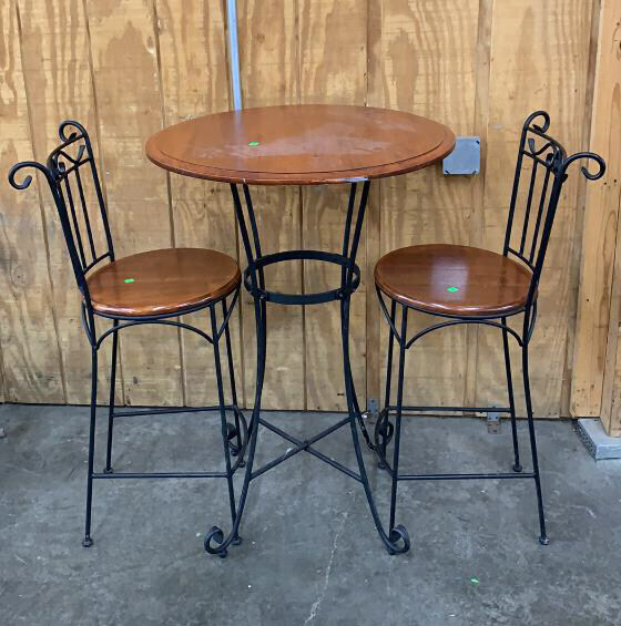Bar Height Table And 2 Chairs 30 X 42 Of Table