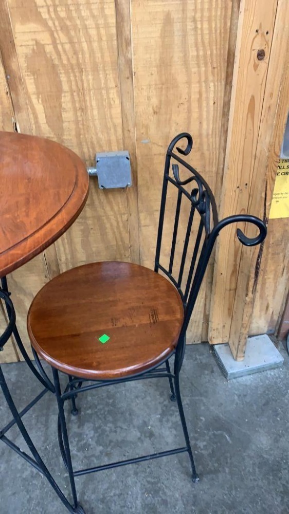 Bar Height Table And 2 Chairs 30 X 42 Of Table