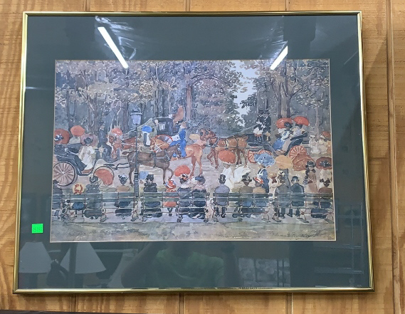 Print After Maurice Prendergast 26 X 21
