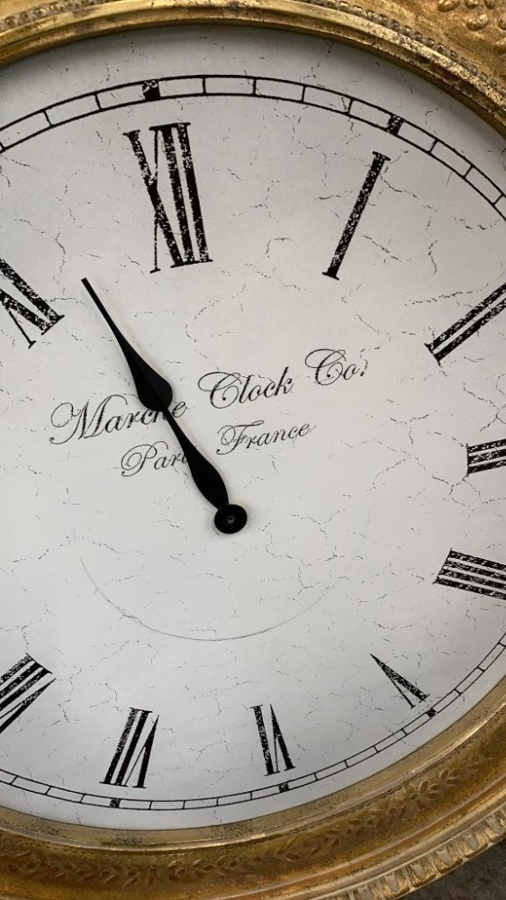 Decor Wall Clock 35"