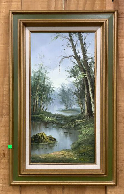 Oil On Canvas 20 X 32