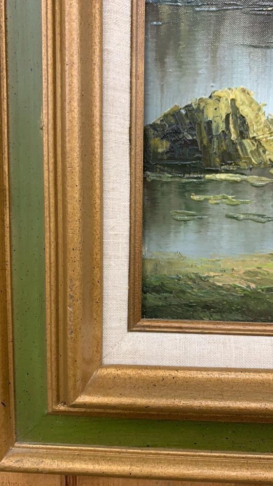 Oil On Canvas 20 X 32