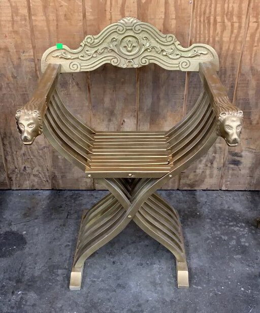 Savonarola Arm Chair 24 X 33 X 19
