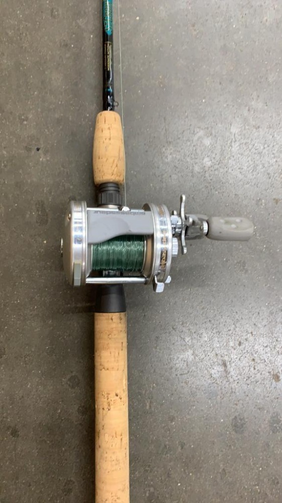 St. Croix Fishing Rod And Ambassadeur Reel