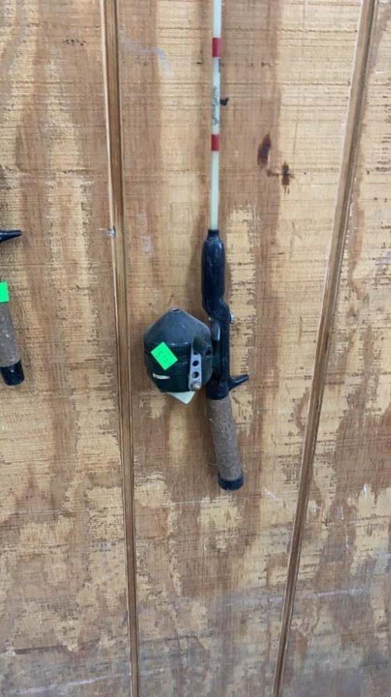 11 Fishing Poles, 9 Reels